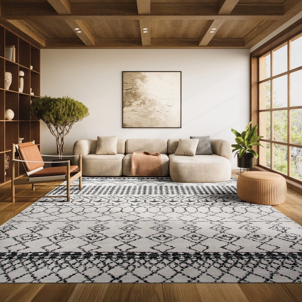 SAFAVIEH Tulum Ethelyn Rustic Moroccan Boho Tribal Rug