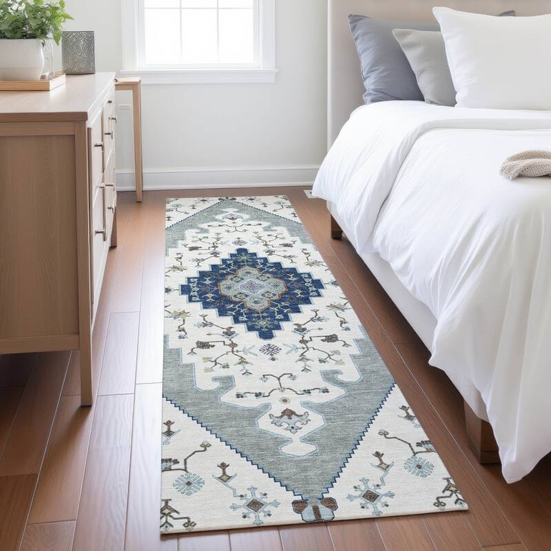 Machine Washable Indoor/ Outdoor Global Marrakesh Chantille Rug