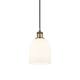 Option Brushed Brass / Glossy White
