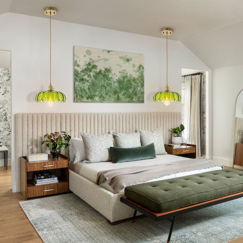 10'' Wide Flower Pendant Light for Kitchen Island