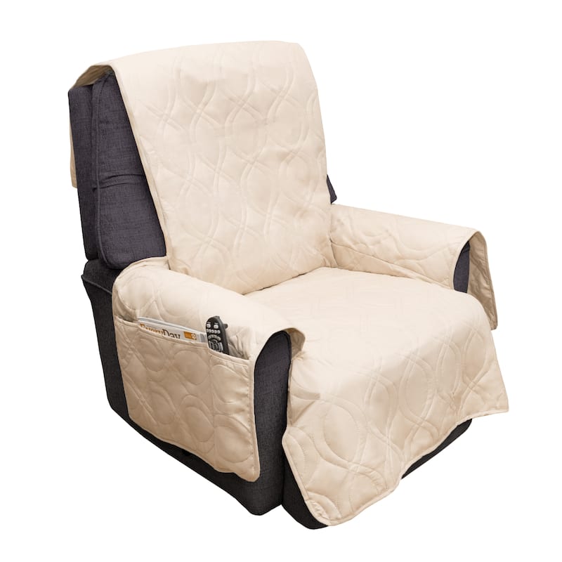 PETMAKER Waterproof Furniture Cover - Protector for Chair - Tan - Recliner