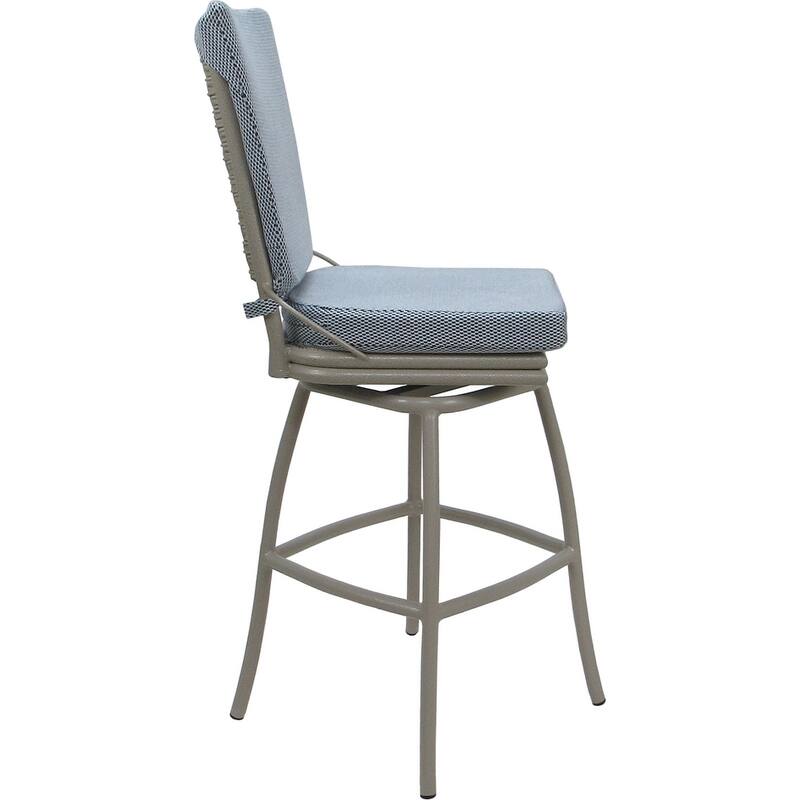 Outdoor Patio Counter 26" 30" Extra Tall 34" Bar Stool - Ofir Armless