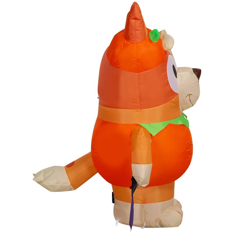 Airblown-Bingo in Pumpkin Costume-Bluey