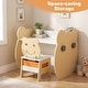 preview thumbnail 8 of 9, Costway 3-in-1 Kids Art Table & Chair. Reversible - See Details