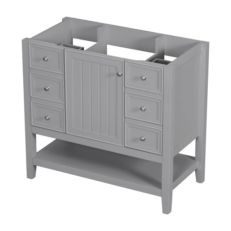 36" Bathroom Vanity without Sink