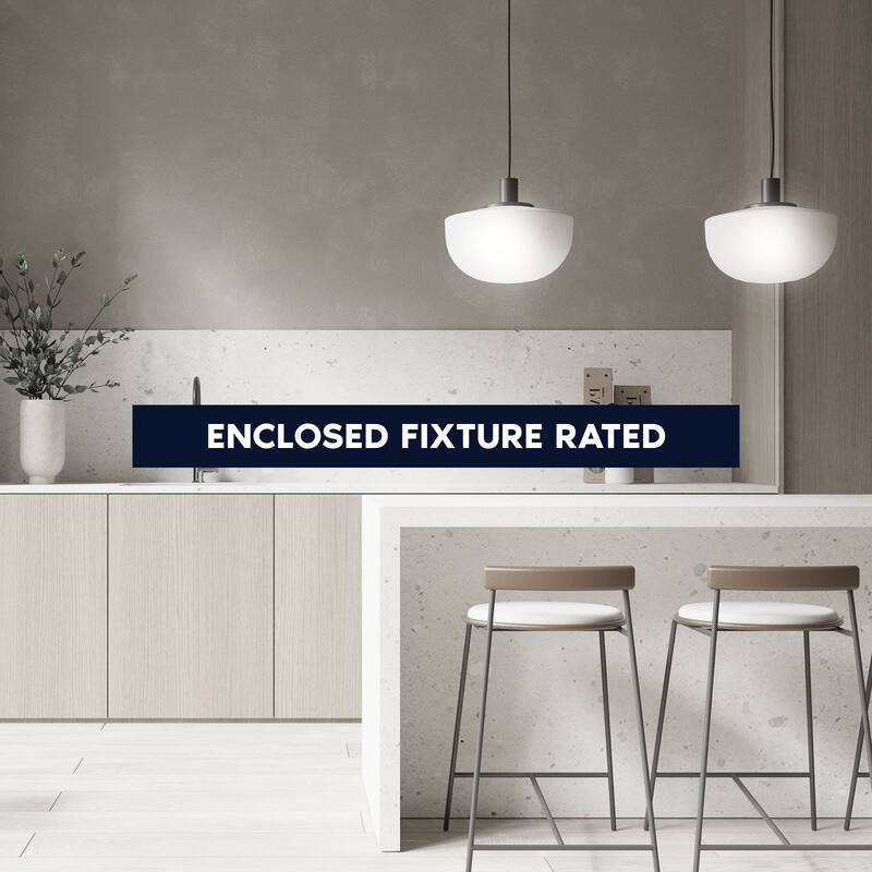 Luxrite A19 LED Light Bulb 8W=60W Non-Dimmable 4000K 800LM E26 Base Damp Rated ETL Listed 96 Pack - Cool White 4000K
