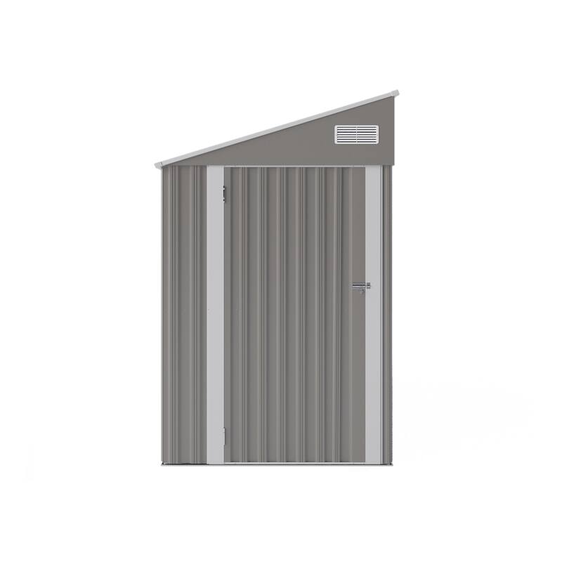 Outdoor Garden Shed with Hinge Side Door Modular Storage Shed Tool Shed Workshop & Temporary Shelter Shed