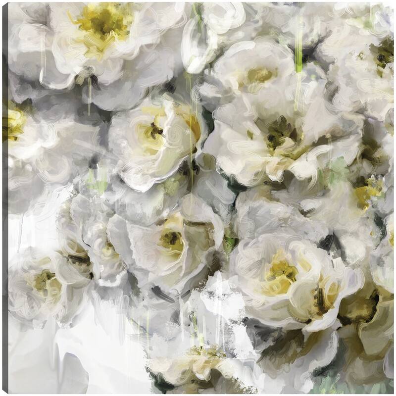 Greenhouse Blooms II By Studio Arts Canvas Art Print