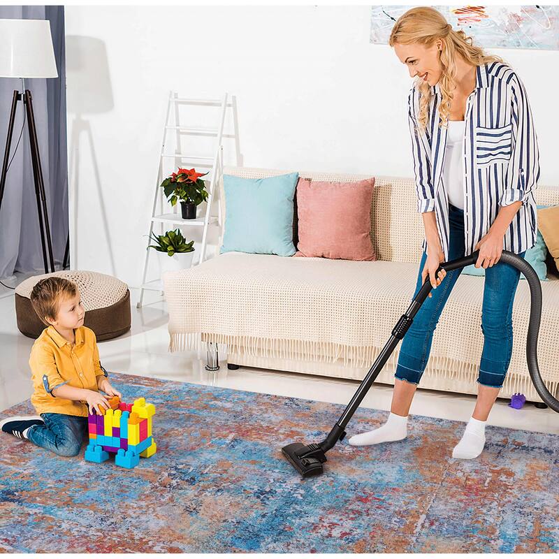 MAVAL Multi Washable Non-Shedding Area Rug