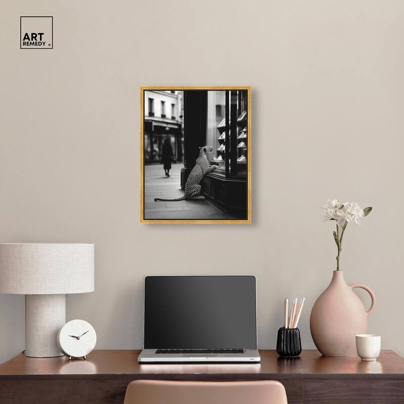 Jewels and Jaws Canvas by Art Remedy