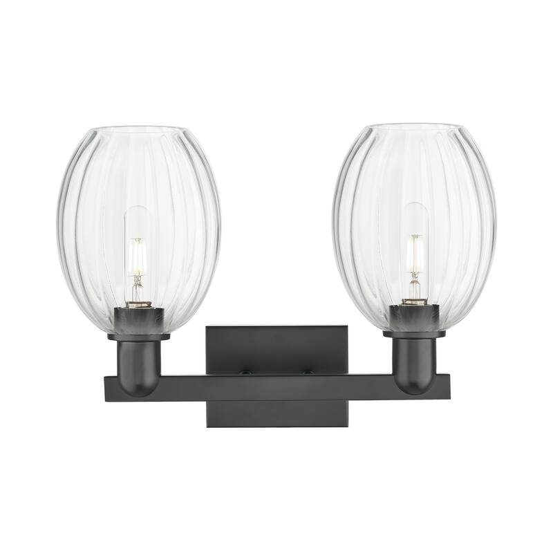 Innovations Lighting Downtown Urban - Preston - 2 Light 16" Bell Shade Bath Vanity Light
