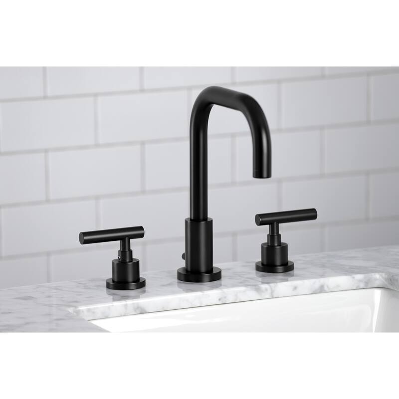 Kingston Brass Manhattan 8 in. Widespread Bathroom Faucet