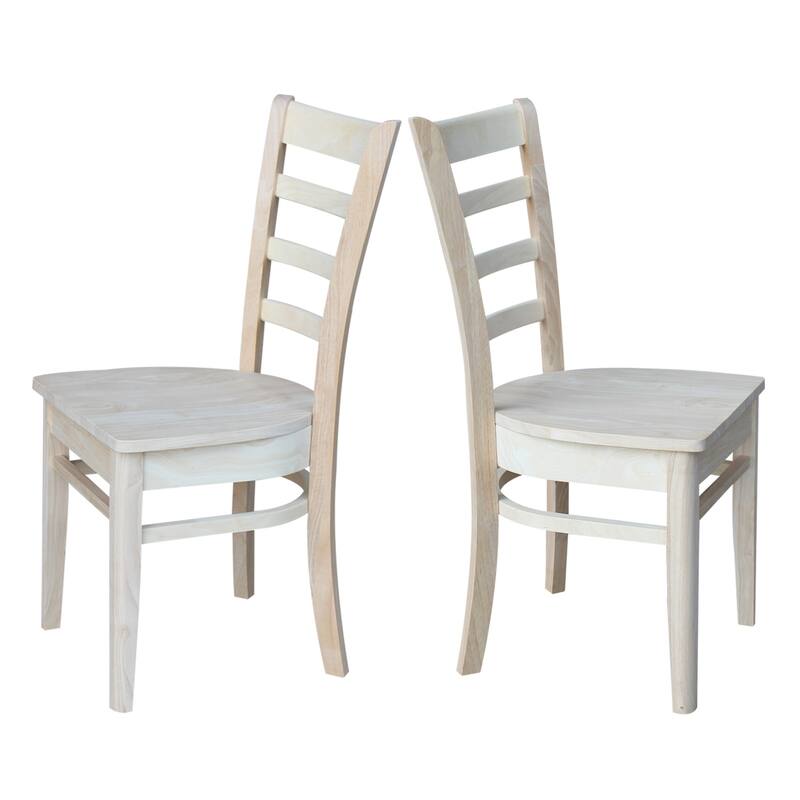 International Concepts Emily Side Chairs - Set of 2