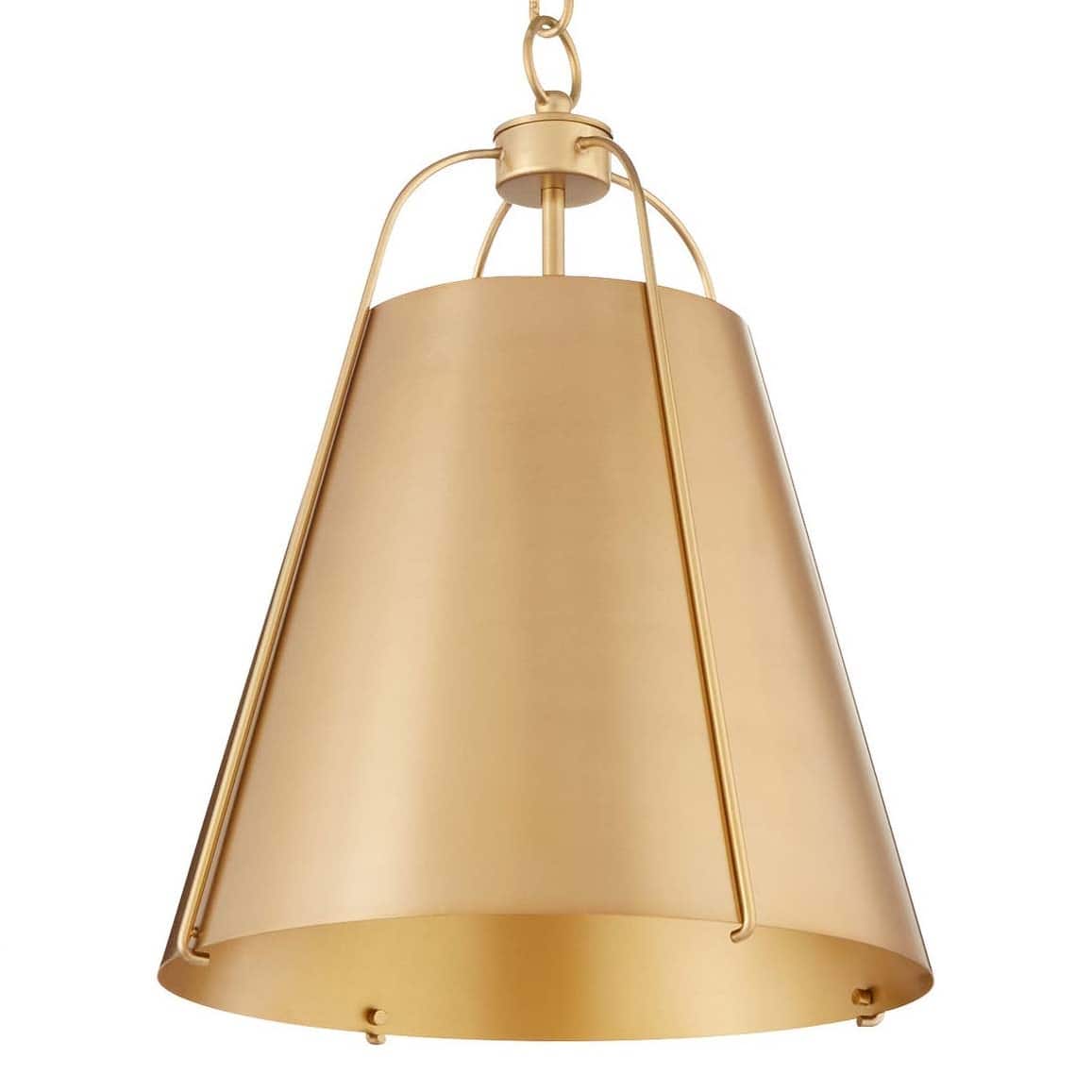 Option Studio White / Aged Brass