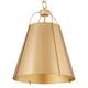 Option Studio White / Aged Brass