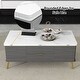 Lift Top Coffee Table & Center Table, Small Modern Coffee Table with ...