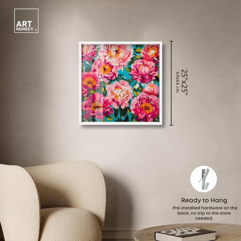 Maximalist Bloom Shadowbox by Art Remedy