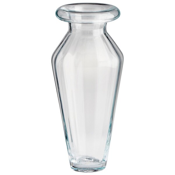 Cyan Design 09990 Rocco 7" Diameter Glass Vase - Clear