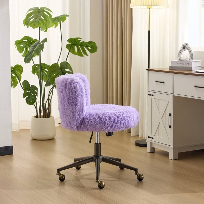 Plush Velvet Swivel Chair Antique Bronze Base With Wheels
