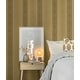 preview thumbnail 7 of 6, Seabrook Designs Virna Scrolls & Stripes Unpasted Wallpaper