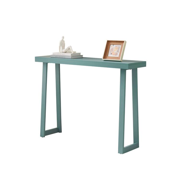 Claude Collection Wood 44" Modern Console Table with Shelf