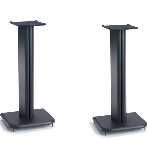 Shop Sanus Bf24 24 Basic Foundations Speaker Stands Pair Black