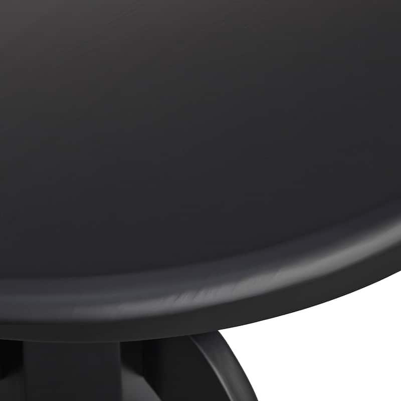 Simple Living Carolina Farmhouse Solid Wood Dining Table with Leaf
