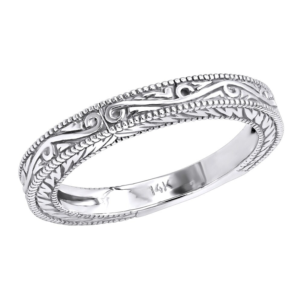 Shop Unisex Unique Vintage Design Wedding Band Ring For Men Or