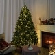 preview thumbnail 7 of 16, 5/ 6/ 7-foot PVC Artificial Holiday Christmas Tree with LED Lights for Home, Office,Party Decoration