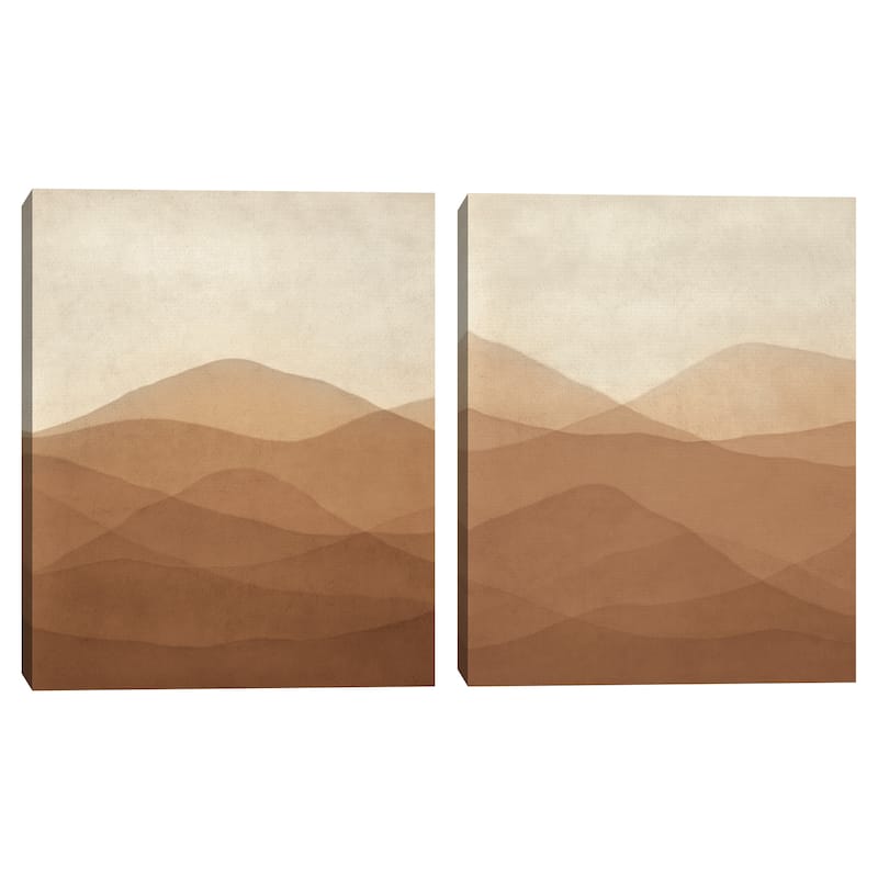 Ethereal Outlook, Ethereal Panorama by Belle Poesia Canvas Art Prints