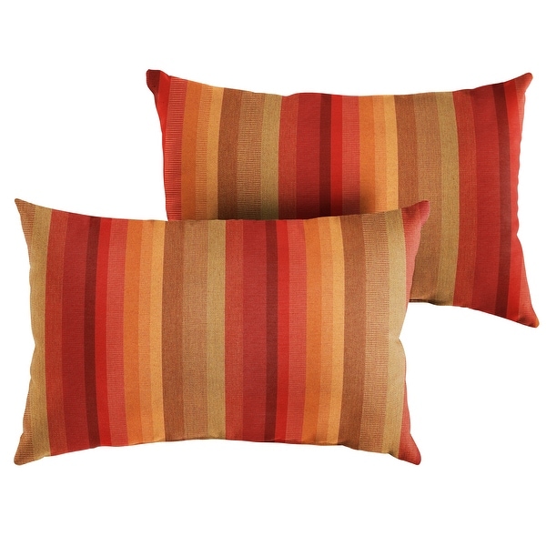 Sunbrella striped pillows on sale