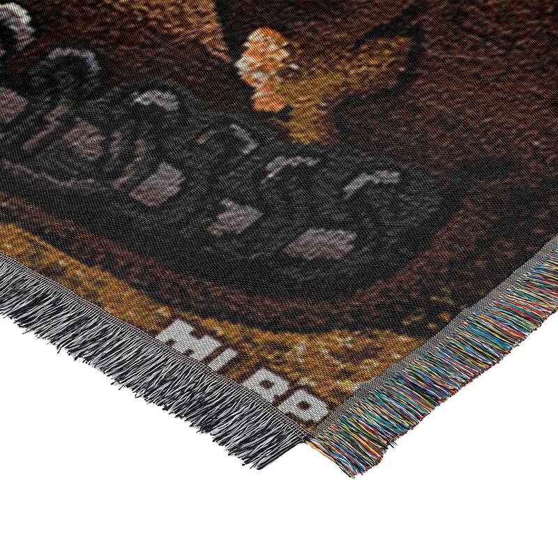 MLB Woven Tapestry Throw Blanket