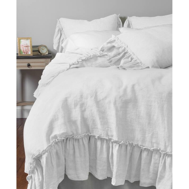 Caprice Duvet Cover, Ash Grey, King