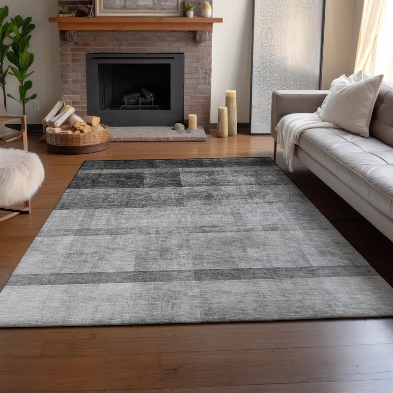 Premium Washable Super Soft Contemporary Ombre Mayfield Rug