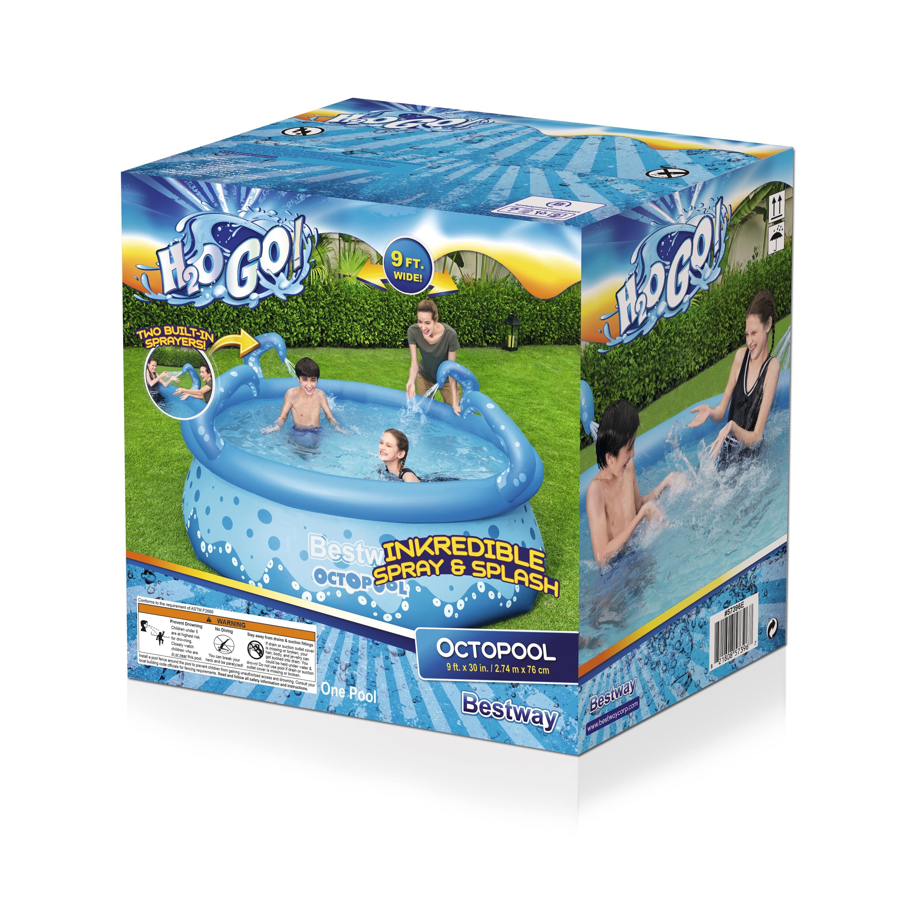 inflatable spray pool
