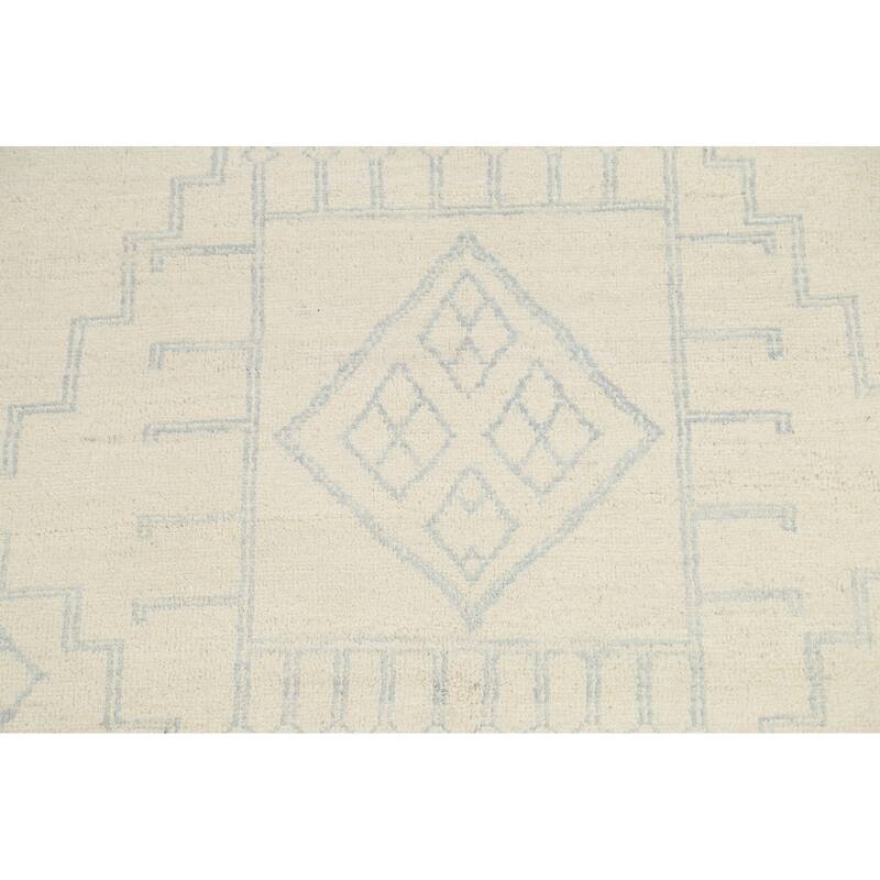 Vegetable Dye Moroccan Berber Oriental Area Rug Wool Handmade - 5'6" x 7'11"