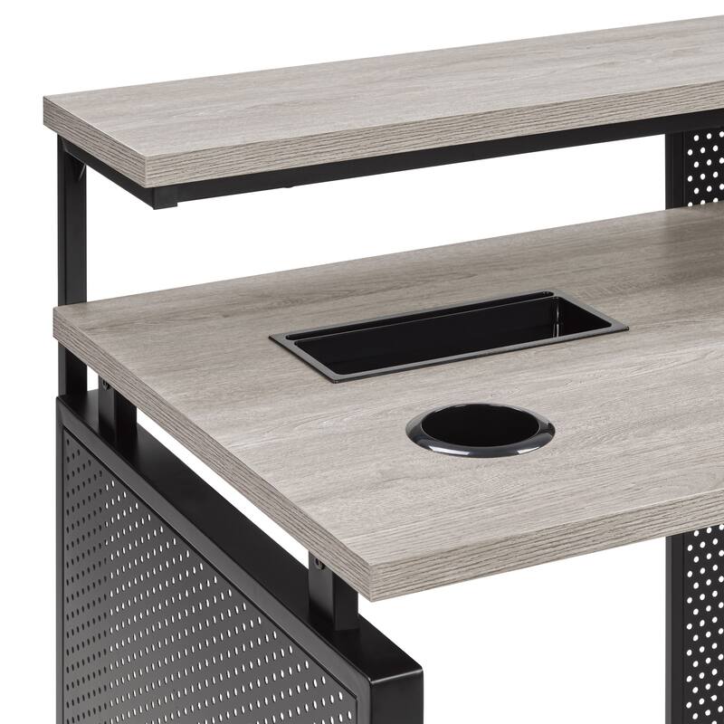 ACE 60" Desk with Hutch Shelf