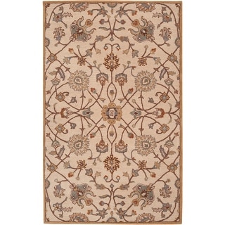 Hand-tufted Trey Traditional Wool Area Rug