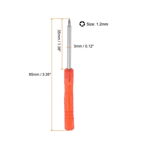 10pcs 1.2mm Mini Star Head Screwdriver for Watch Electronics Repair ...