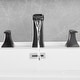 preview thumbnail 17 of 34, Double Handle Three-Hole Bath Waterfall Faucet with Drain