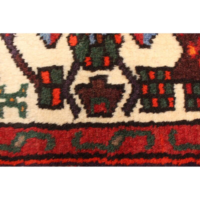 ECARPETGALLERY Hand-knotted Andelz Red Wool Rug - 4'0 x 6'8