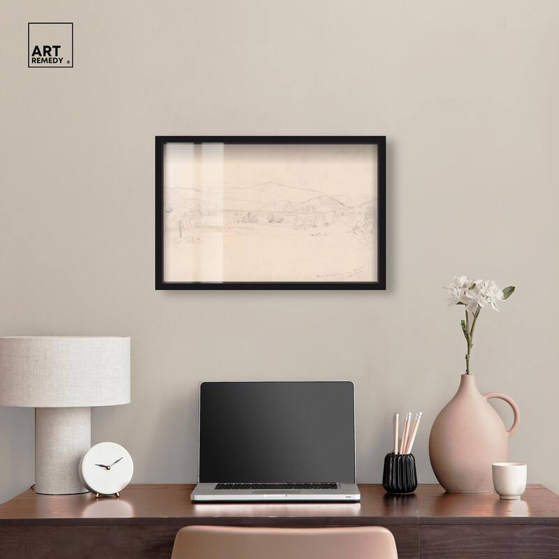Study for View Mt. Washington Shadowbox by Art Remedy