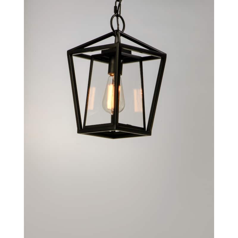 Artisan 8" Wide Steel Outdoor Pendant