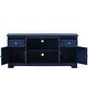 preview thumbnail 25 of 27, Rectangle TV Stand for TV up to 65in with 4 Doors