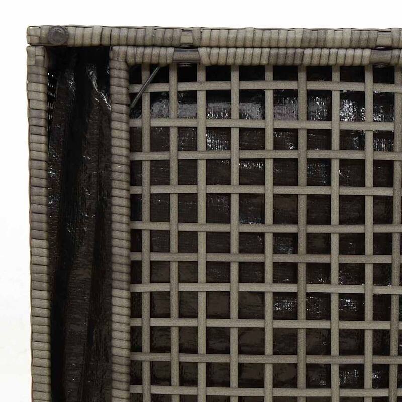 Comfy Outdoor Storage Box for Sofa Cushions - 19.7 x 19.7 x 19.7 in
