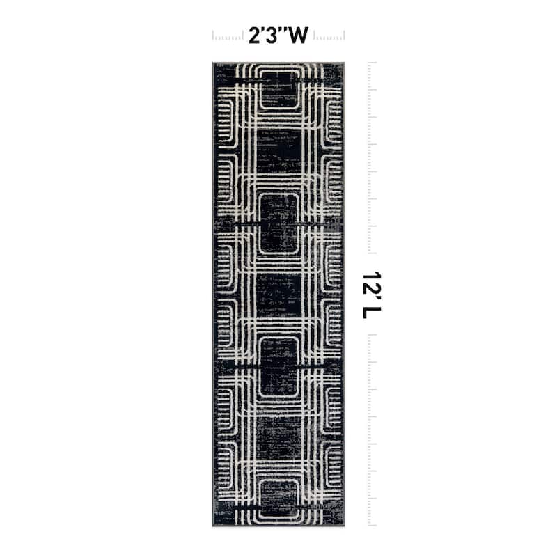 Geometric Bohemian Area Rug