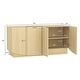 preview thumbnail 13 of 28, Manhattan Comfort Ardea 60" Sideboard (4-Door)