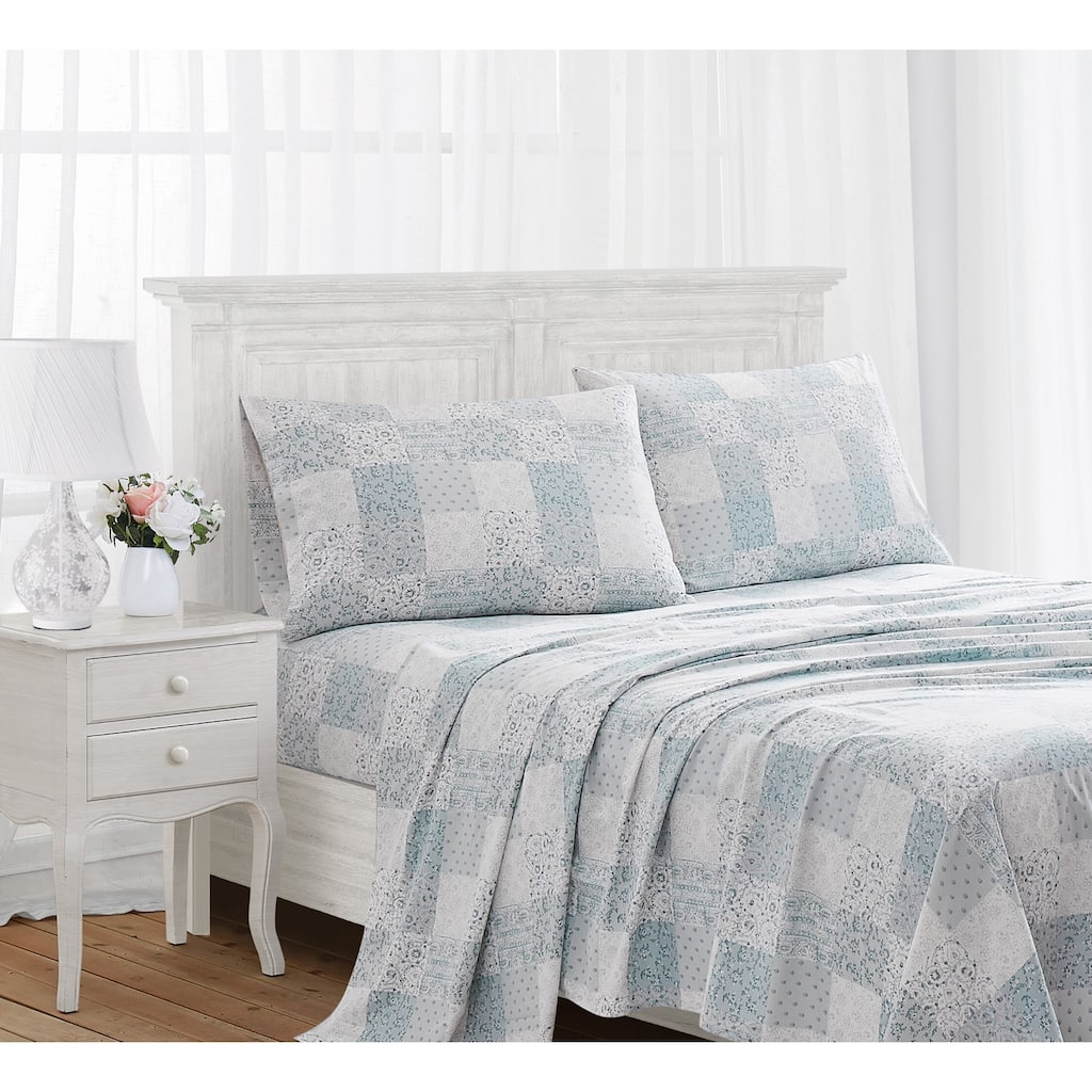 The Farmhouse by Rachel Ashwell Bohemian Rhapsody 4 Piece Sheet Set