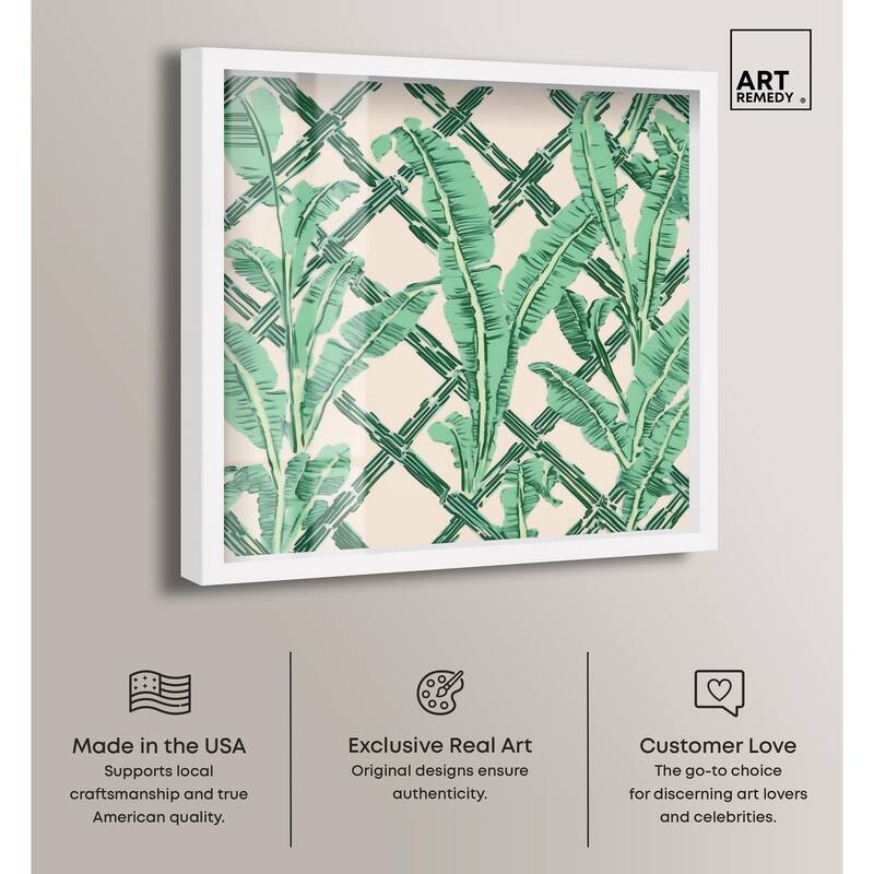 Vibrant Squiggles Shadowbox by Art Remedy