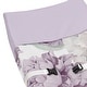 preview thumbnail 4 of 4, Sweet Jojo Designs Lavender Purple Boho Shabby Chic Floral Girl Changing Pad Cover Ivory Bohemian Vintage Garden Watercolor